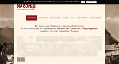 Desktop Screenshot of maronis-gap.de